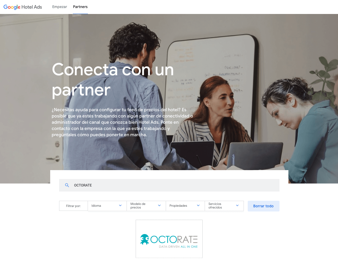 google hotel ads partner esp Google Hotel Ads Partner